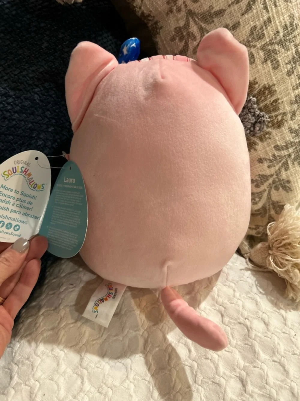 Squishmallows soft pink